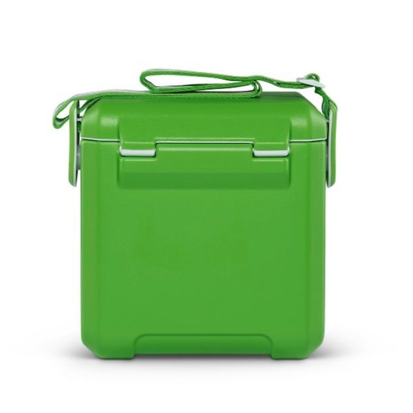 Igloo Tag Along Too Cooler 11 Qt 10L 14 Cans Green Shoulder Strap- NEW - Picture 5 of 6